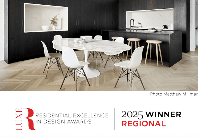 LUXE RED Award for Residential Renovation in San Francisco by Niche Interiors 2025